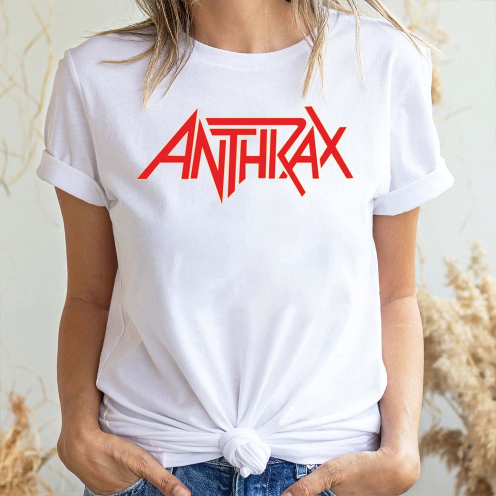 Red Logo Anthrax Awesome Shirts